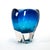 Glass 1960s European Blue Art Glass "Molar" Vase by Whitefriars For Sale - Image 7 of 8