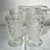 1950s Mid 20th Century Pressed Glass Tall Glasses -Set of Four For Sale - Image 5 of 10