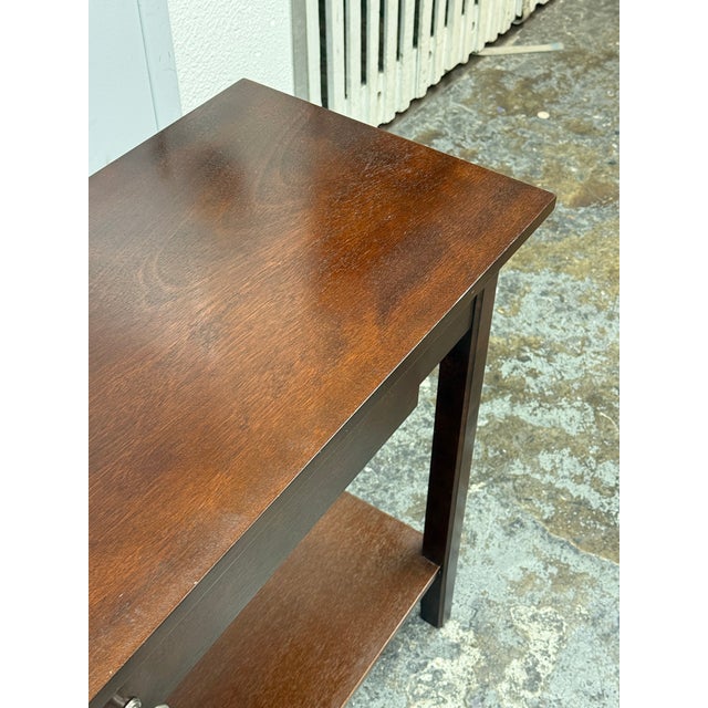 Contemporary Contemporary Single Drawer Console For Sale - Image 3 of 12