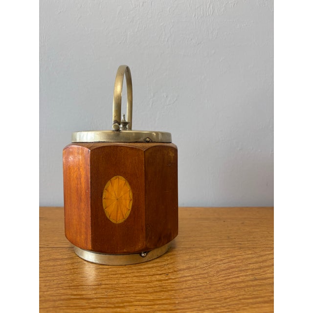 Vintage English Biscuit Barrel For Sale In Naples, FL - Image 6 of 11