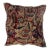 Pillow W/Antique Persian Rug Fragment, 1'4" X 1'4" For Sale