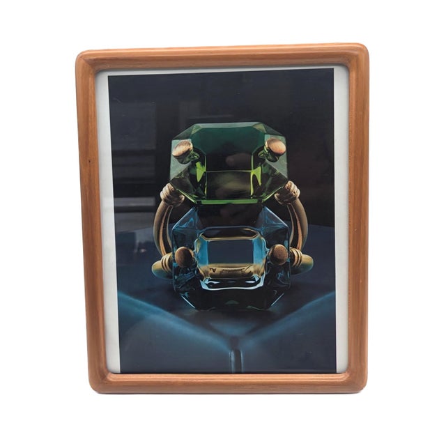 1970s Teak Wood Photo Frames, Set of 2 For Sale - Image 9 of 9