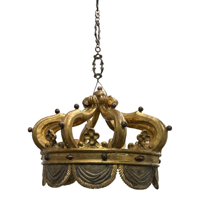 18th Century French Bed Crown For Sale