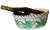 VIETRI Vintage Vietri Signed and Hand-Painted Italian Oval Cachepot / Planter / Jardinier Mediterranean Floral Majolica For Sale - Image 4 of 6