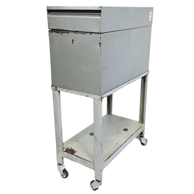 Industrial Grey Trolley, 1960s For Sale