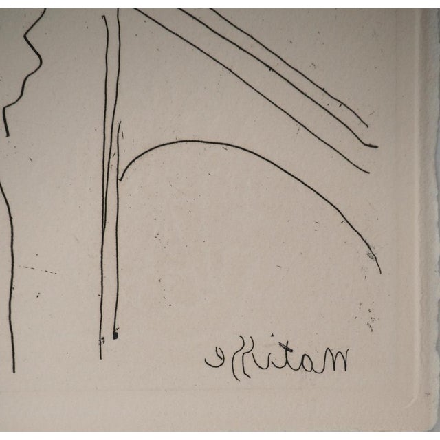 Modern Henri Matisse, The Towers of Notre Dame, Original Signed Engraving For Sale - Image 3 of 6
