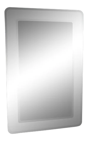 1980s Vintage Oblong Mirror Within Wall Mirror