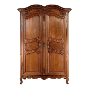 Late 19th Century Louis XV Style Oak Armoire