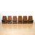 Wood Set of Six 1960s Post Modern Dining Chairs For Sale - Image 7 of 15