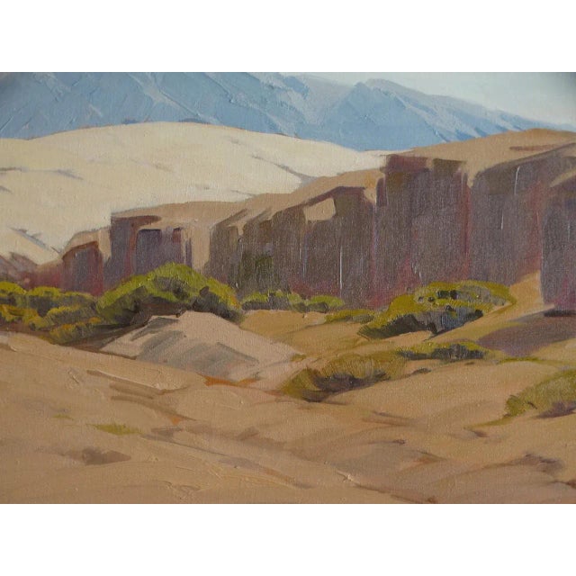 Sam Hyde Harris Desert Landscape Oil on Canvas For Sale - Image 4 of 9
