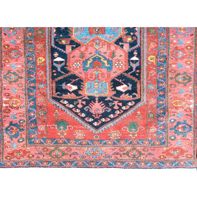Early 20th Century Persian Hamadan Rug For Sale - Image 10 of 16