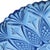 Vintage French Fruit Bowl in Blue Pressed Glass, 1960s For Sale - Image 11 of 15