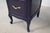 Drexel French Louis XV Dark Plum Desk With Cabriole Legs | Newly Refinished For Sale - Image 12 of 15