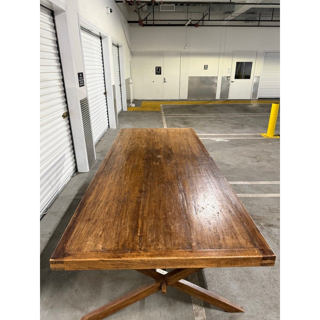 Late 19th Century Late 19th Century Large Spanish Colonial Dining Table For Sale - Image 5 of 7