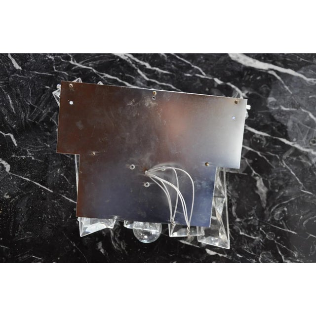 Regency Glass Wall Light from Kinkeldey, Germany, 1970 For Sale - Image 9 of 10