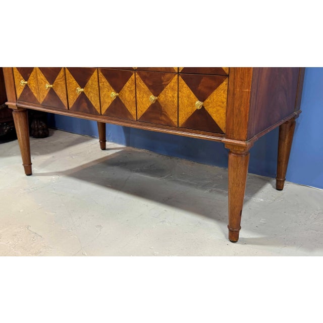 Maitland Smith Marble Top Apothecary Chest For Sale - Image 13 of 14