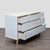 Modern West Elm Sydney White Modern 6-Drawer Dresser With Light Wood Base For Sale - Image 3 of 11