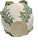 Vintage Italian Earthenware Vase With Stylized Peacock Feather Design For Sale - Image 11 of 15