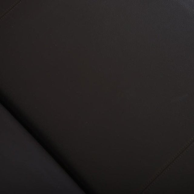 3-Seater Sofa in Dark Brown Leather by Erik Jørgensen, 2012 For Sale - Image 9 of 18