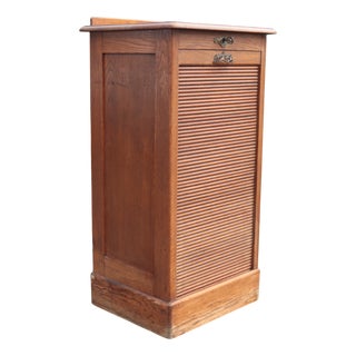 Curtain Filing Cabinet, 1920 For Sale