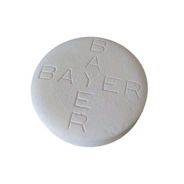 Jonathan Adler 1950s Bayer Aspirin Pill Medicine Plaster Sculpture For Sale - Image 4 of 18
