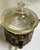 Early 20th Century M. W. Carr Co. MWC Co Silver Plate Embossed Dutch Casserole Holder W/Pyrex For Sale - Image 11 of 12
