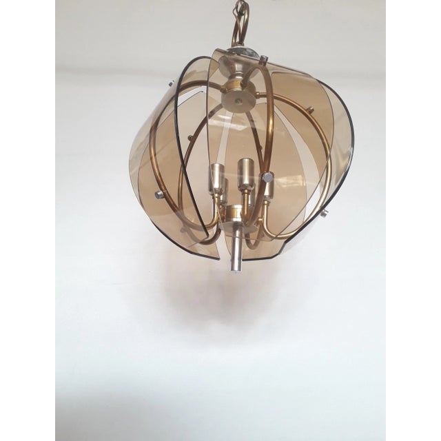 Mid-Century Modern Ceiling Lamp from Veca, 1970s For Sale - Image 3 of 8