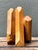 Vintage MCM Faceted Wood Sculpture For Sale - Image 12 of 12