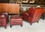 Mid-Century Modern Wesley Hall Chairs with Ottoman, Set of 3 For Sale - Image 3 of 18