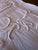 Textile Antique French Oat Linen Sheet Monogrammed Rustic Luxe Hemp Linen Style Trousseau Bedding For Sale - Image 7 of 10