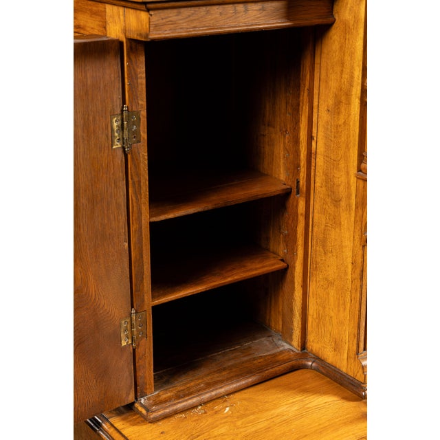 Late 19th Century German Gothic Revival Parlor Cabinet For Sale - Image 11 of 18