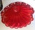Vintage Murano Glass Vase Bullicante Red Gold Attr Barovier Toso For Sale - Image 9 of 17