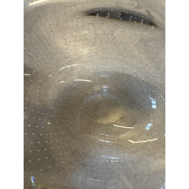 Vintage Leerdam Glass Ashtray by Copier, 1950s For Sale - Image 9 of 12