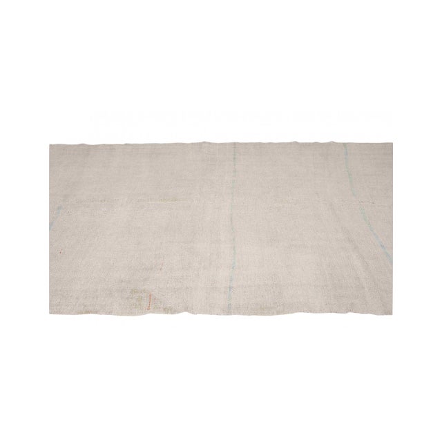 Modern Vintage Modern Hemp Kilim Rug - 5`0″ X 10`8″ Ft. For Sale - Image 3 of 6