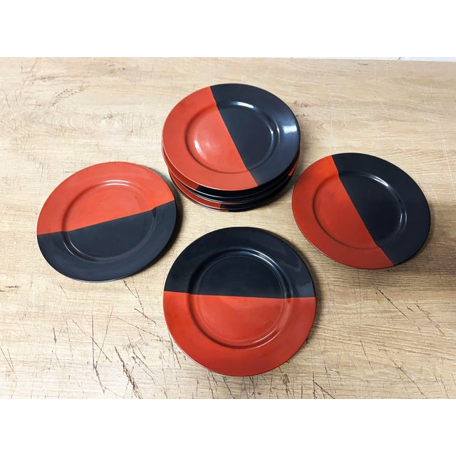 1980s 1980s Set of 10 Taitù Dessert Plates for Tiffany & Company For Sale - Image 5 of 6