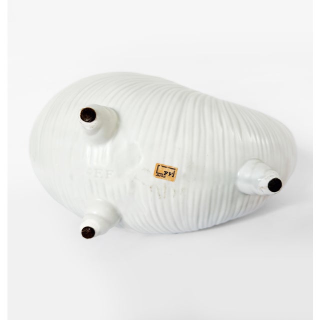 Large Vintage Fitz & Floyd Footed Nautilus Shell Planter For Sale - Image 10 of 10