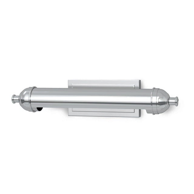 Regina Andrew Devon Steel Picture Light, Small, Polished NIckel For Sale In Detroit - Image 6 of 6
