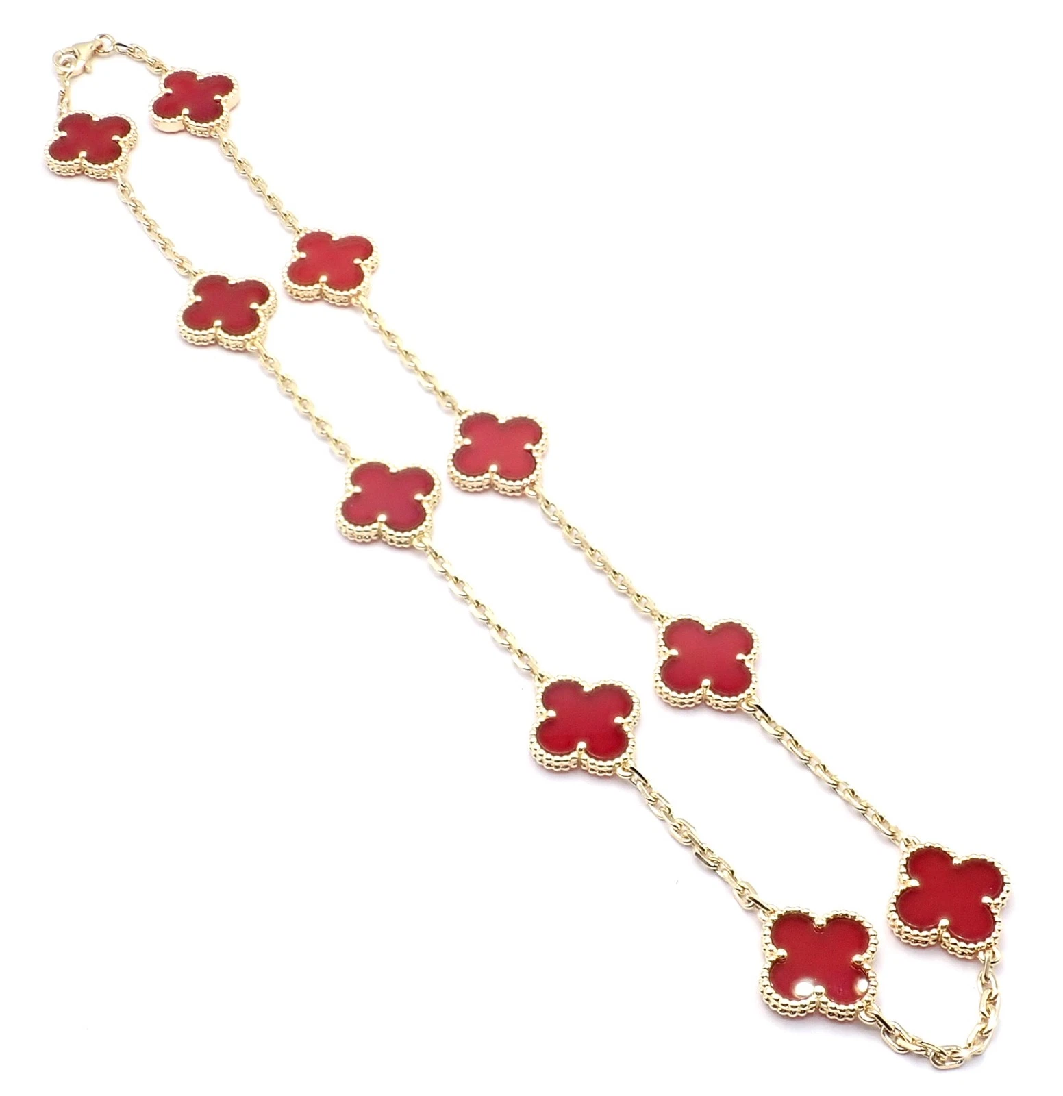 Cartier レッド パンテール ミラー付きチャーム Sweet Hearts bracelet