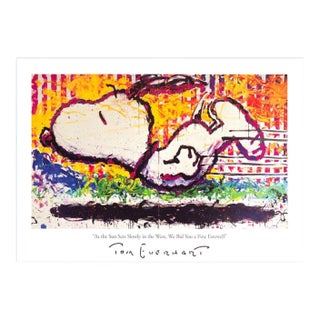 Tom Everhart Snoopy Poster For Sale