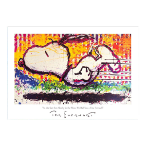 Tom Everhart Snoopy Poster