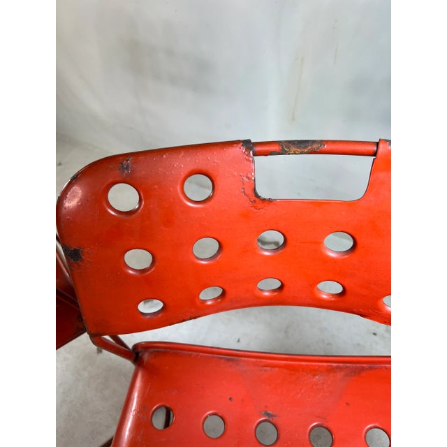 Metal Vintage Italian Steel Omkstak Chairs by Rodney Kinsman for Bieffeplast - a Pair For Sale - Image 7 of 13
