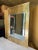 Glass Vintage La Barge Hand Painted Gold Leaf Rectangular Decorative Mirror For Sale - Image 7 of 12