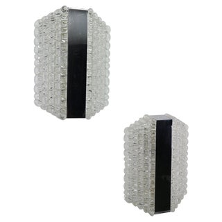 Home Wall Lights attributed to Kaiser Leuchten, 1960s, Set of 2 For Sale