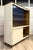 Wood Mid-Century Modern Display Cabinet With Sliding Glass Doors For Sale - Image 7 of 12