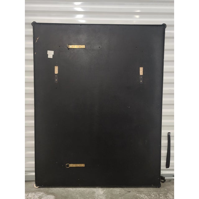 Drexel Heritage Siver and Gilt Eglomise Antiqued Mirror For Sale - Image 11 of 12