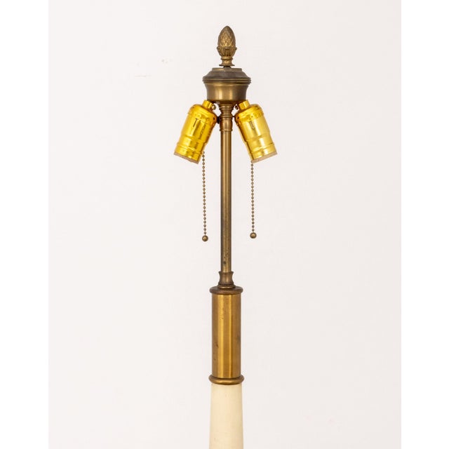 Gothic Early 20th Century Gothic Revival Gilt Bronze Floor Lamp For Sale - Image 3 of 8