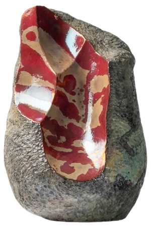 Vintage Italian Ceramic Sculpture by Giacomo Onestini, 1970