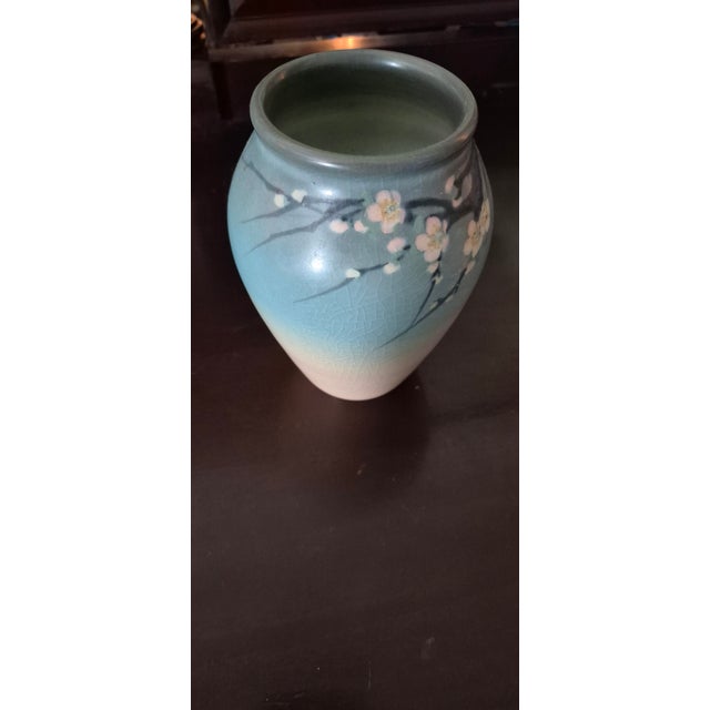 American Rookwood Pottery 1920 Floral Vellum by Edward T. Hurley For Sale - Image 3 of 7