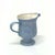 Mikasa Mid 20th Century Textured Sky Blue Ceramic Pitcher Curation - Group of 3 For Sale - Image 4 of 6