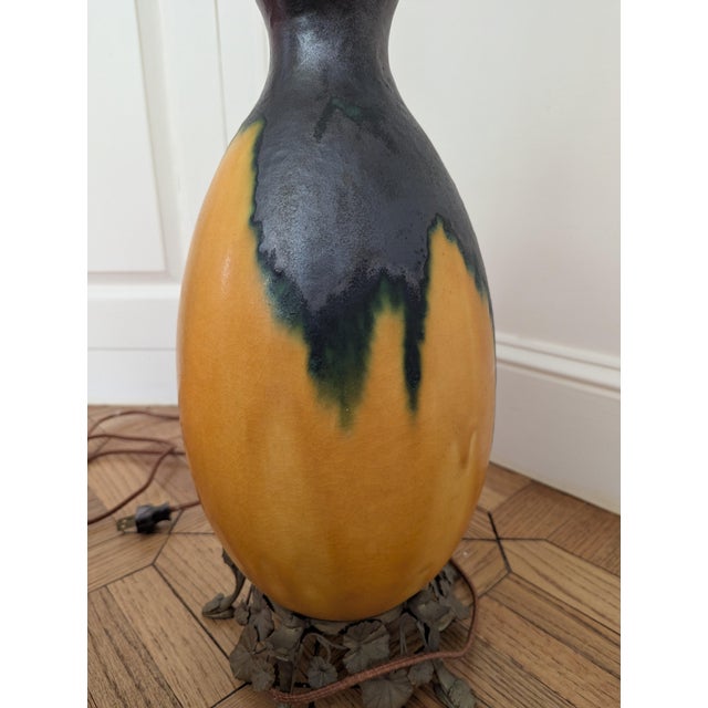 1920s Louis Dage Lamp, France For Sale - Image 9 of 10